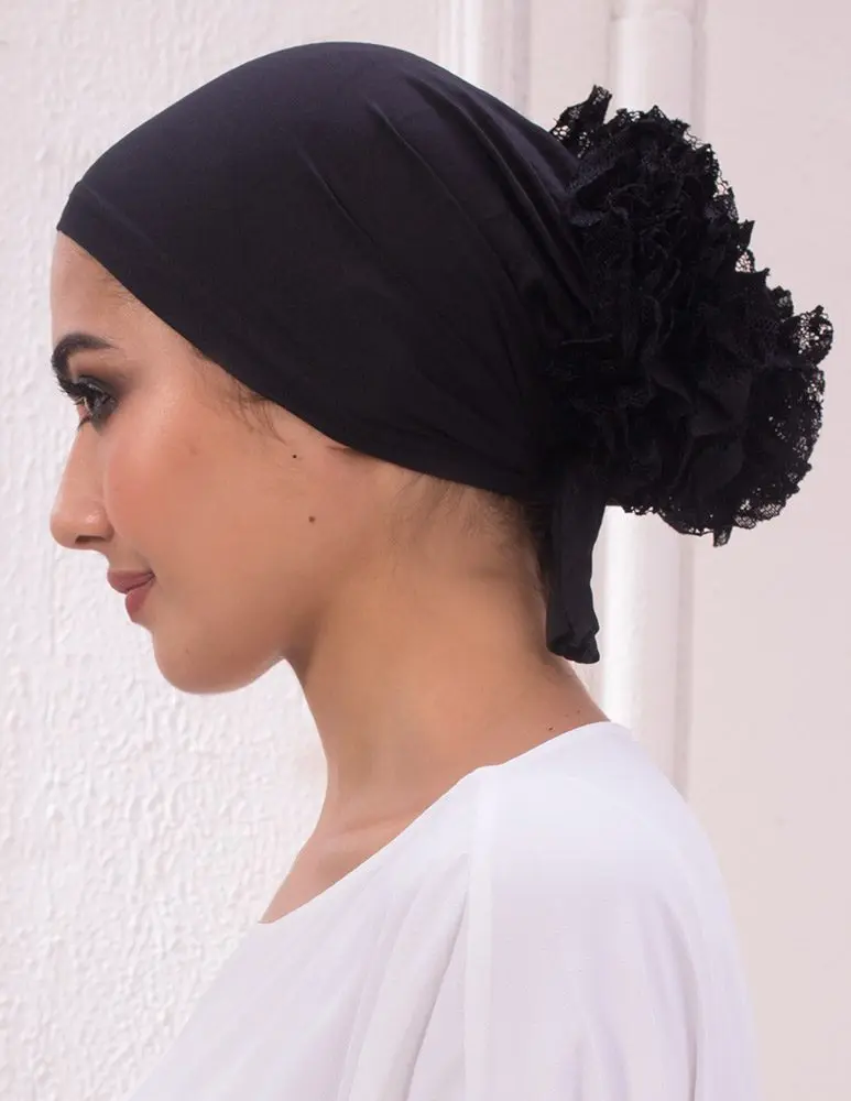 Fancy Cap Scrunchies For Muslim Women 