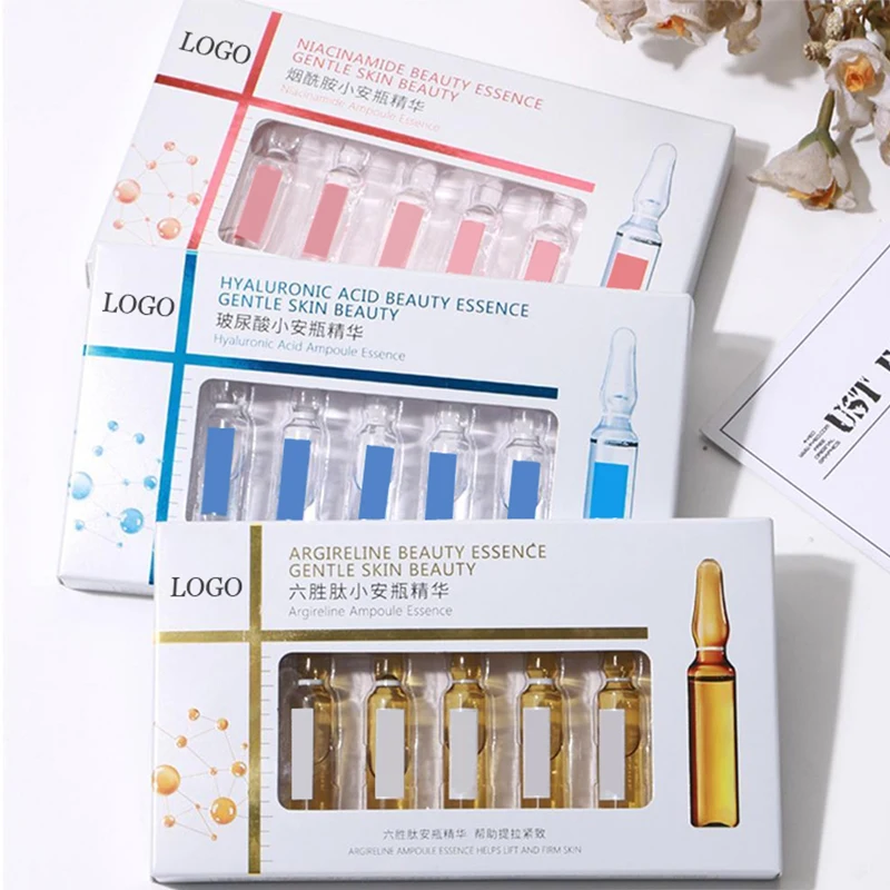 Oem Private Label Whitening Ampoule Serum Hydrating Acid Reduce