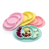 BBL191 2019 Amazon hot sale non slip easy to carry silicone plate suction cups for kids