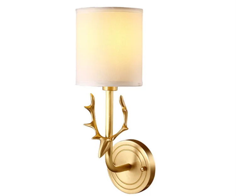 brass beer wall lamp gold light