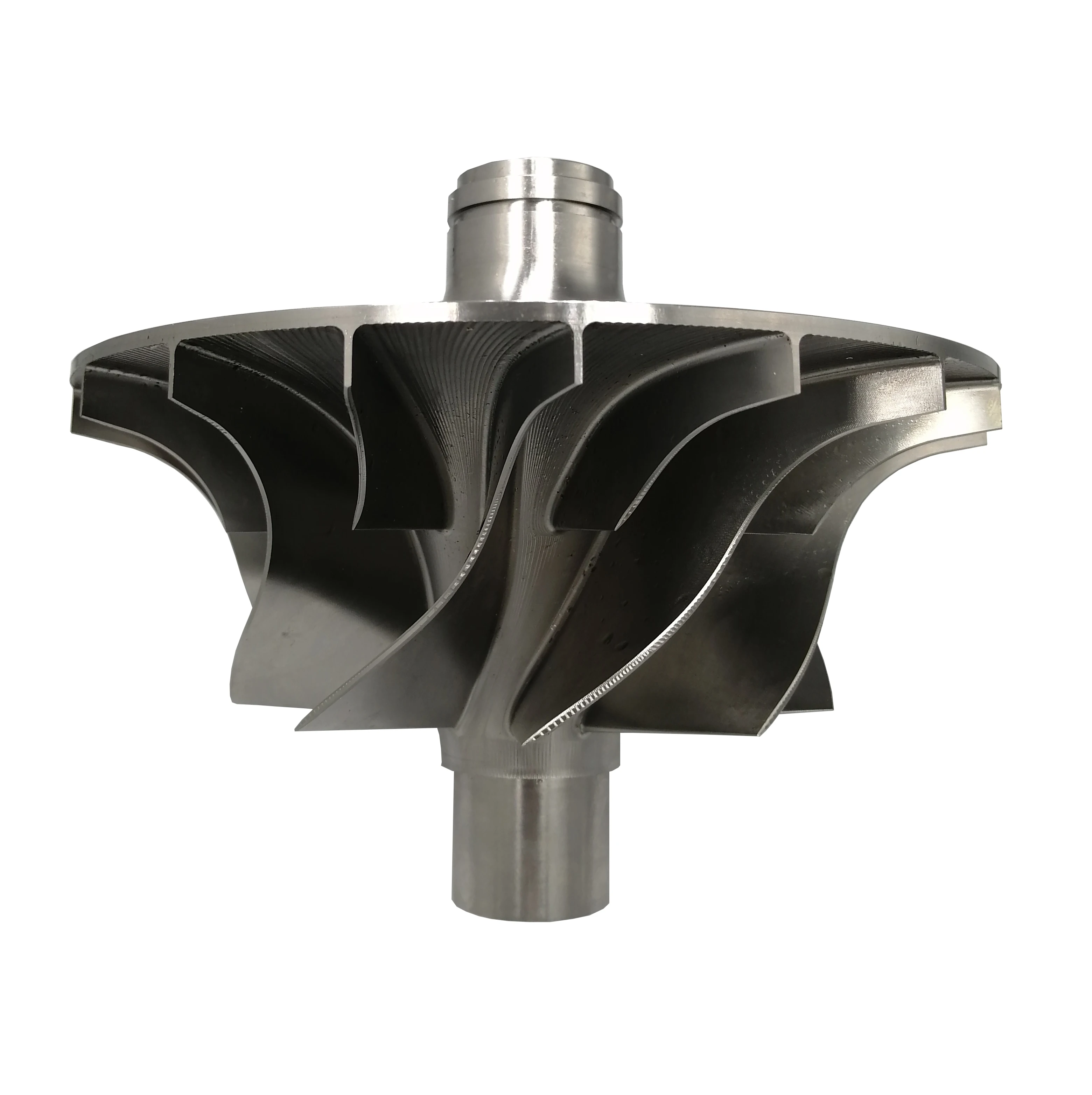 5 轴数控铣削定制铝涡轮叶轮