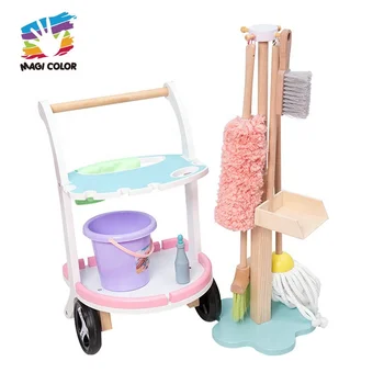 kids wooden broom