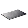 Gold supplier 100% melamine heat resistant to top slate plate rectangle