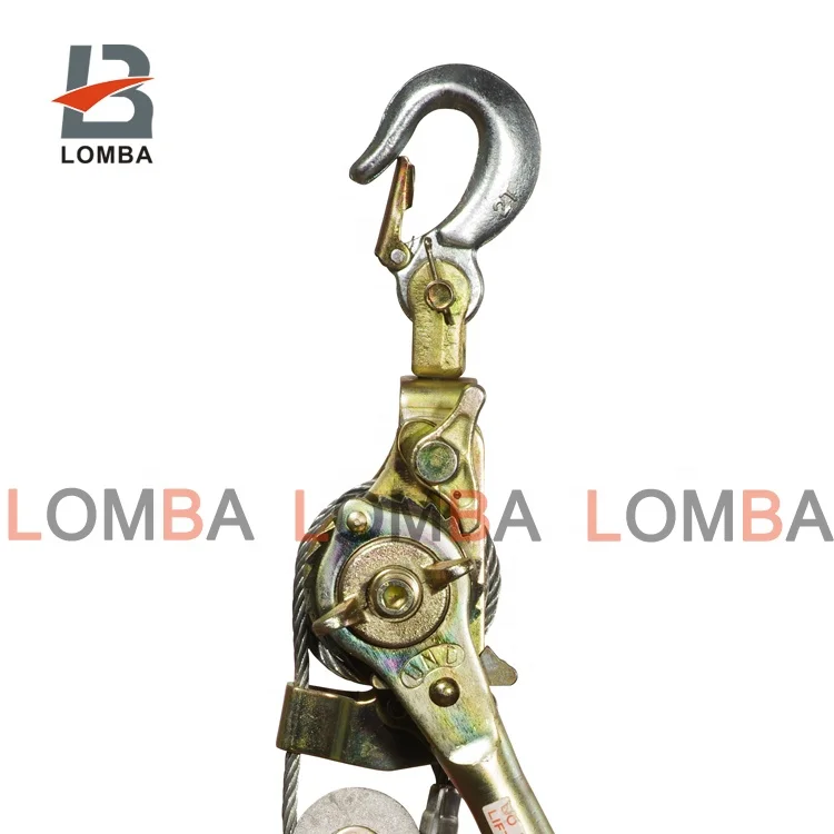 Factory Manufacture Double Hook Hand Ratchet Puller/ Manual Cable
