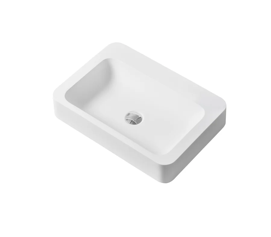 Europe And America Rectangle Luxury Hot Sell Sink Bathroom Wash Basin