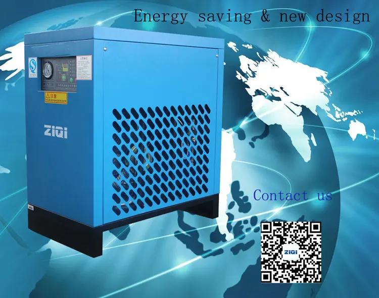 220v Cooler Refrigerated Compressed Air Dryer For General Industrial