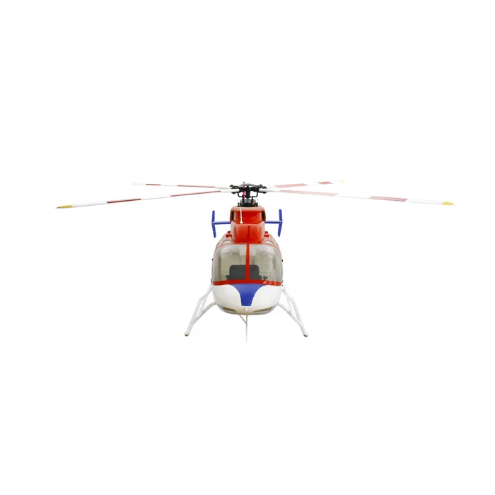 Rc Helicopter 700 Size Bell407 Red/blue/white Sm2.0 Kit Version 