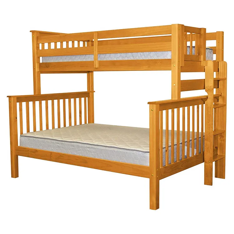 Bunk Bed Solid Wood With Stairs Kids Double Deck Bed Durable Buy Bunk