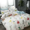 Ins High Quality 100% cotton 4 bedding set bedsheets bedding set Kids bedding sets