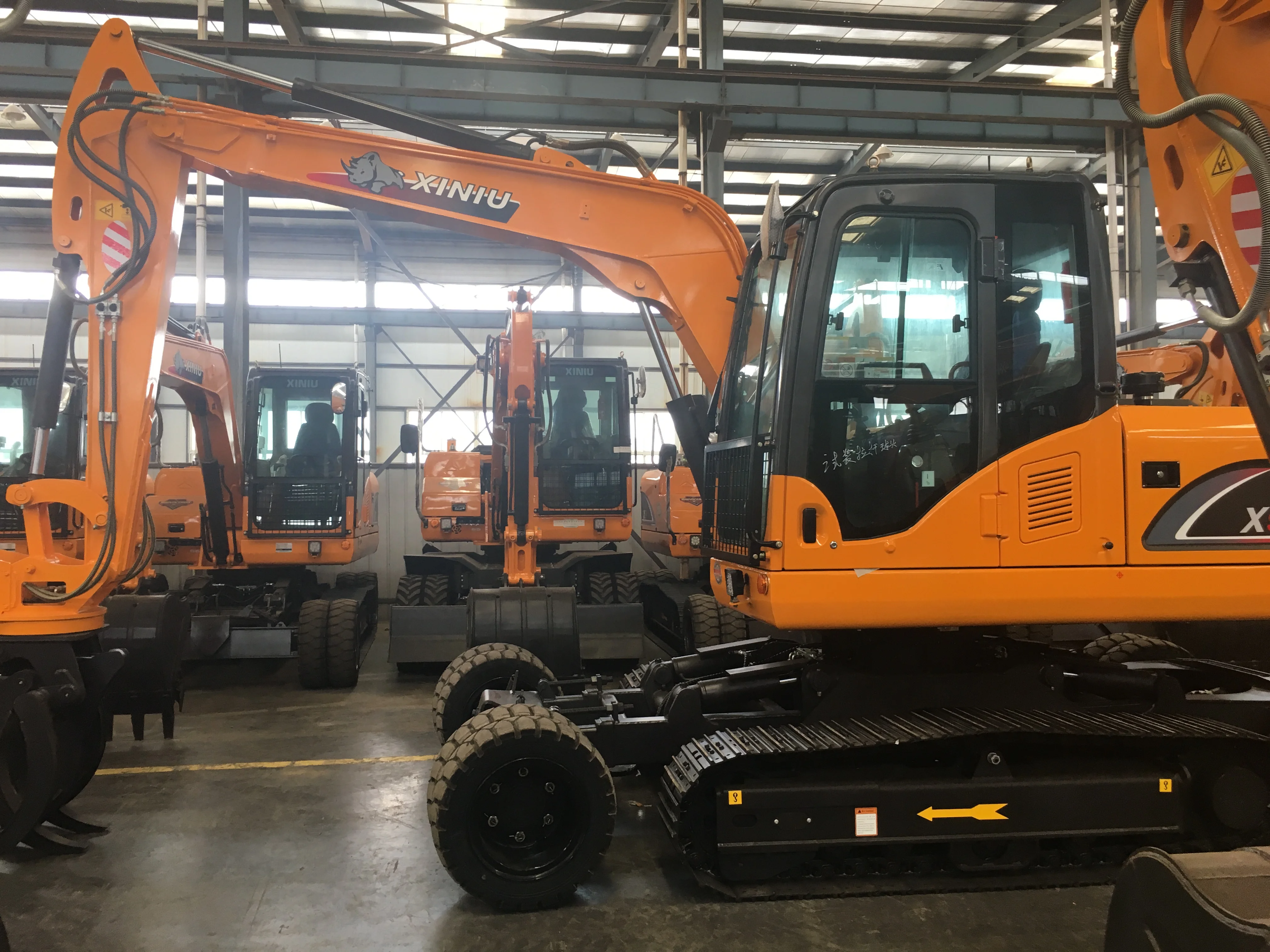 Wheel Excavator For Sale Digger Machine Crawler Type Hydraulic