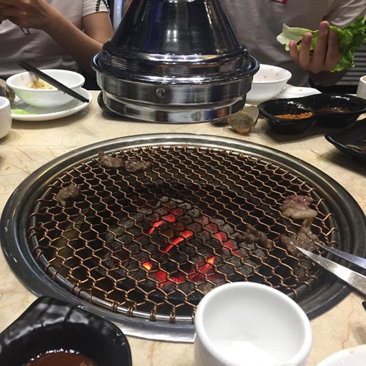 Korean Restaurant Equipment Smokeless Grill Restaurant Korean