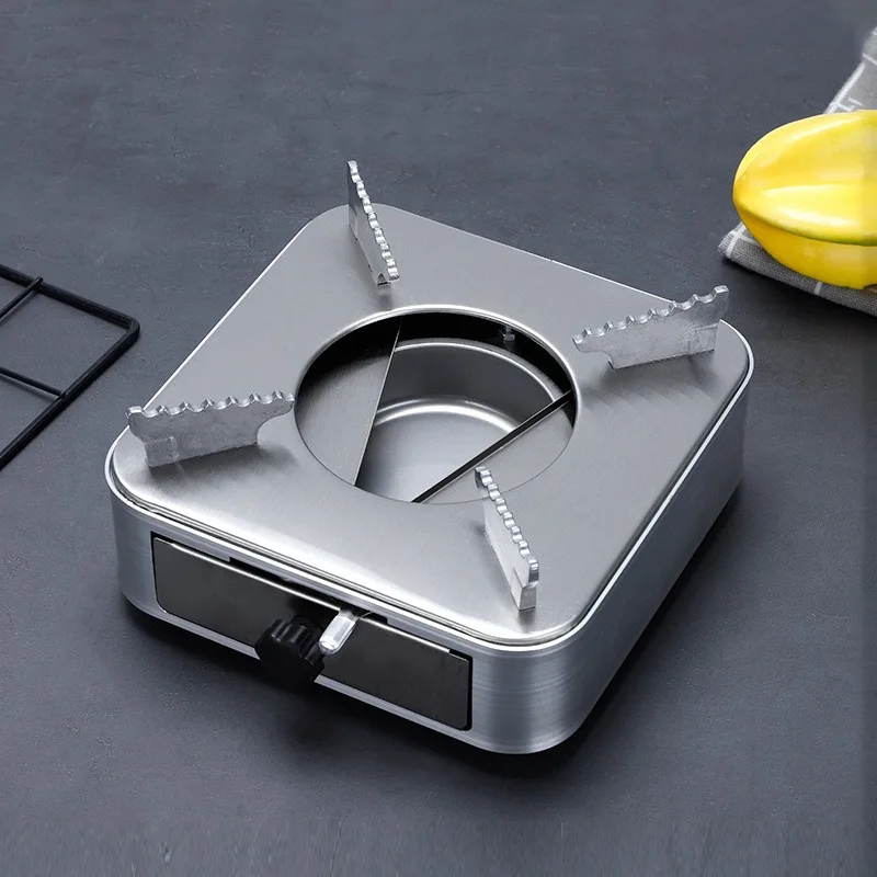 Stainless Steel Camping Solid Liquid Alcohol Stove Spirit Burner Stove ...
