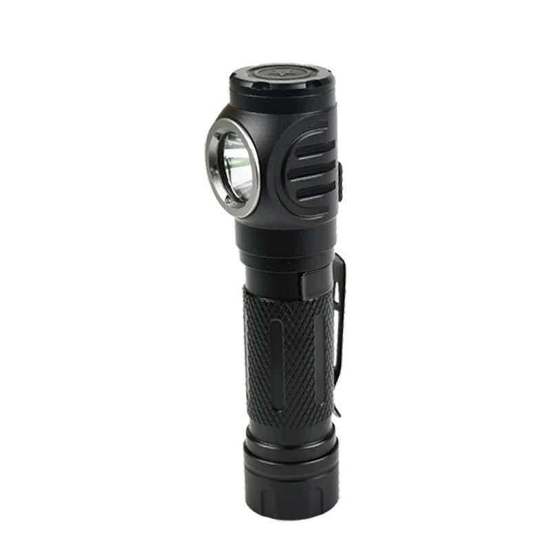 Emergency Waterproof Mini Portable LED Torch Light With Clip, Led Handheld Type-C USB 18650 Rechargeable Led 10W Flashlights