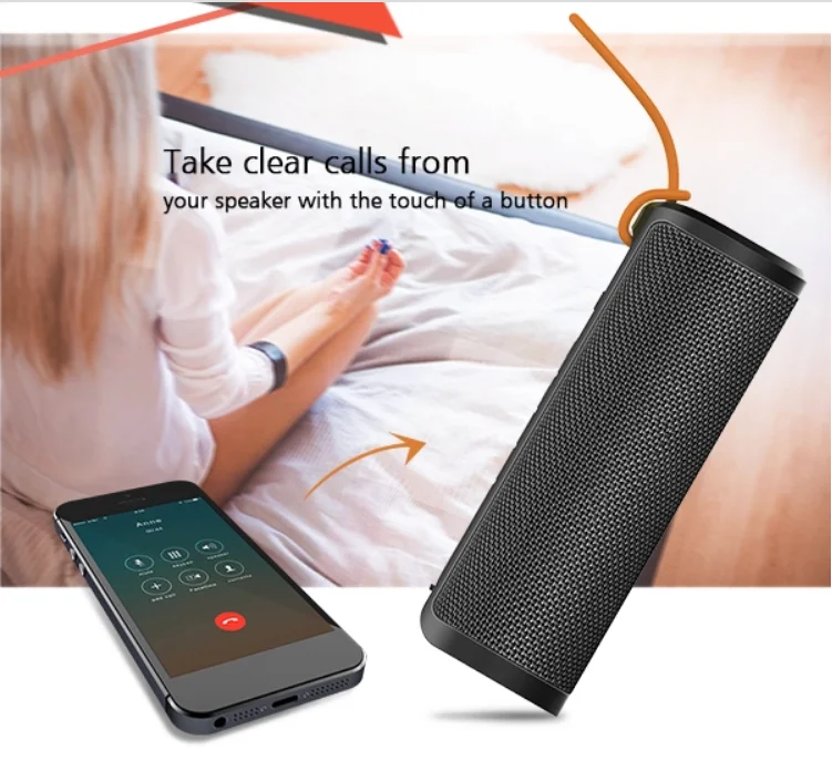 10W Bass Sound Waterproof Speaker TWS Wireless Speaker - ANKUX.COM