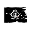 Wholesale Best Selling Stock 3x5 Fts Skeleton Ragged Pirate hat captain bloody dagger flag