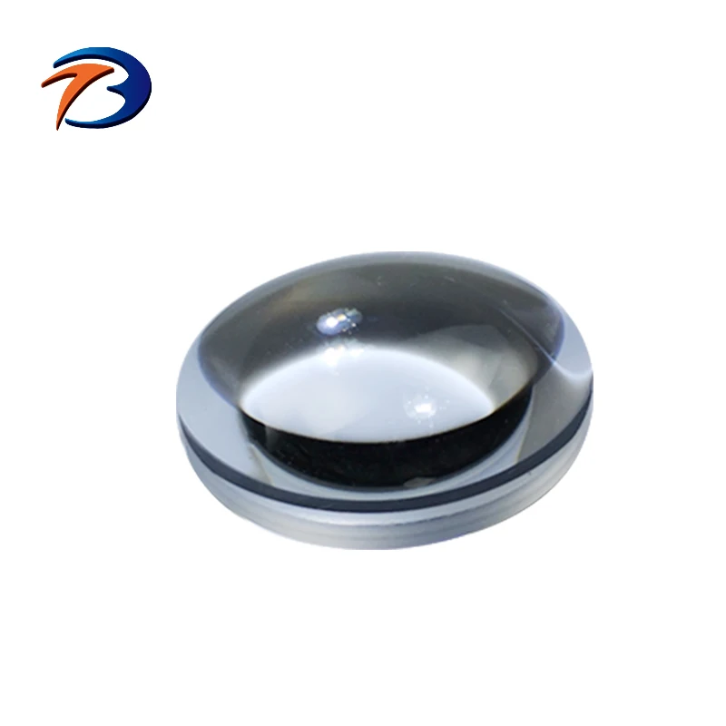 Optical fused silica quartz biconvex lens ir laser glass double convex lens