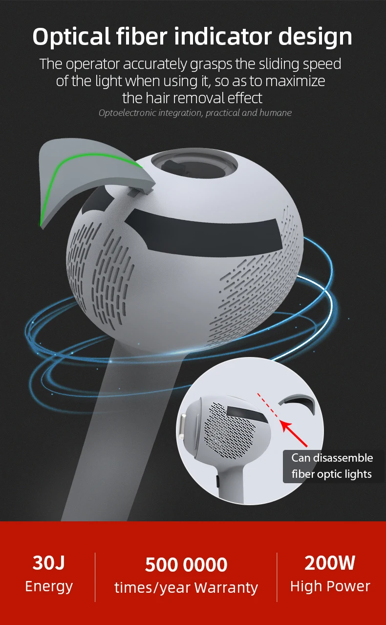 Oriental-laser Epilator 200w 808+755/808nm Hair Laser Removal 5,000,000 Flash IPL Permanent Painless Women Removal Hair Machine