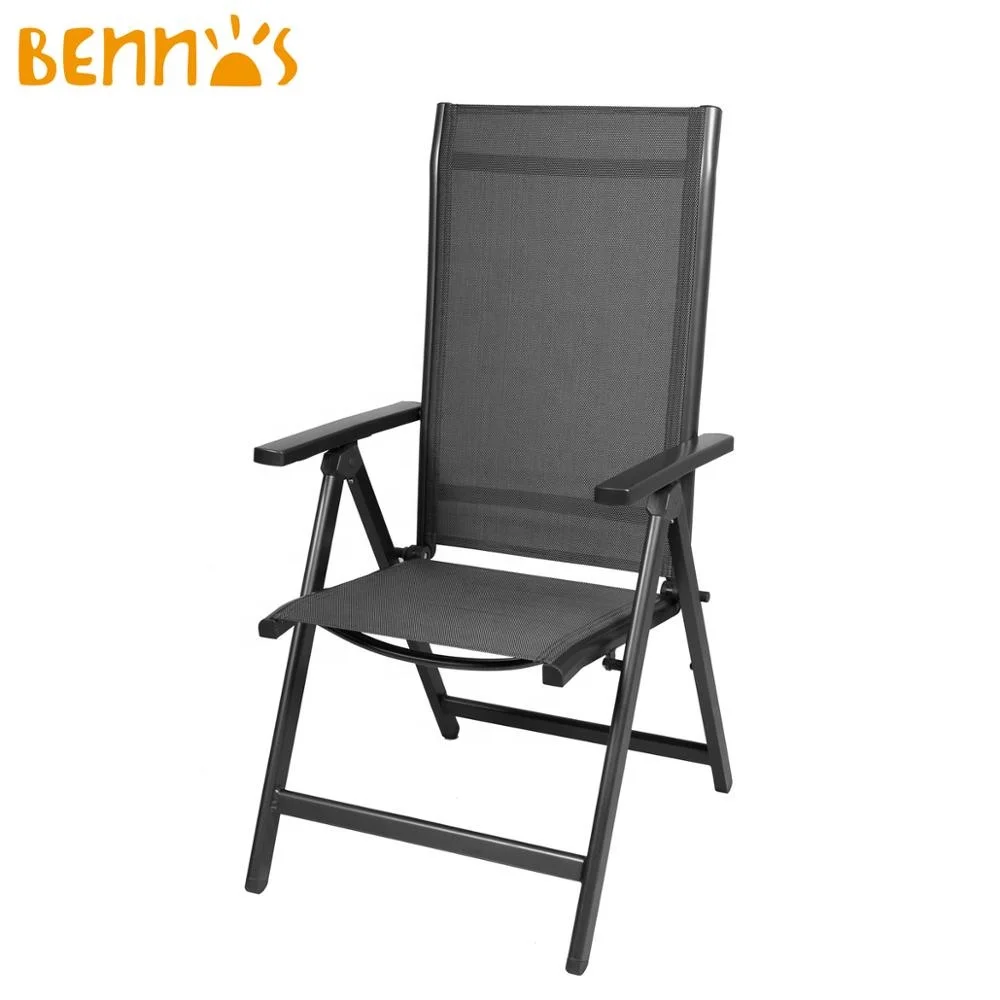 Hot Selling Yard And Balcony Outdoor 5 Position Aluminum Folding Chair