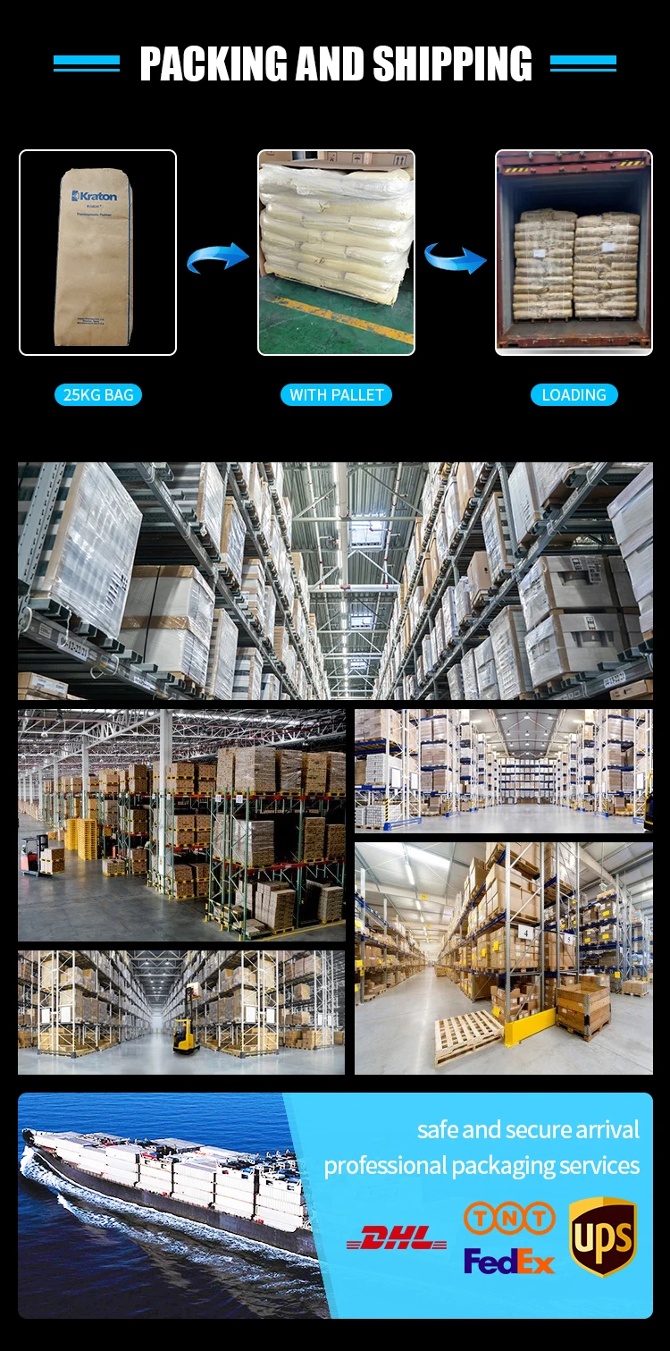 Kraton Plastic Raw Materials Thermoplastic Elastomer G1651hu Sebs For