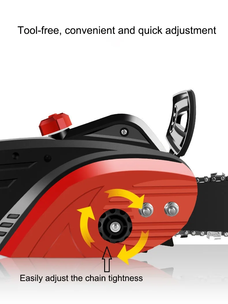 Forced Air Cooling 1800w Power Tools Wood Tree Cutting Tools Industrial