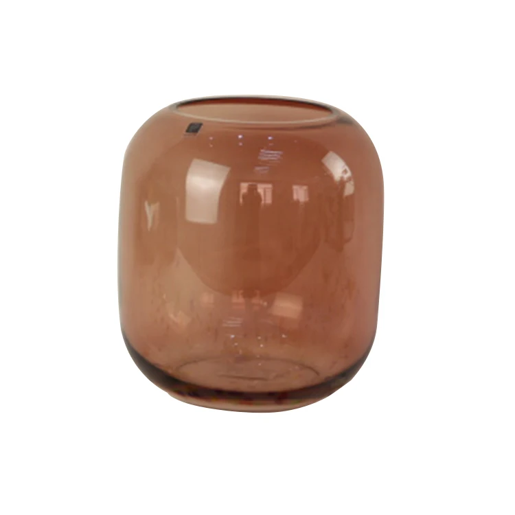 Europe standard modern glass vase, home decor flower glass vase