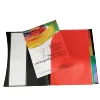 12 Pocket Plastic Expanding Folder Organizer Display Book for A4 Letter Size Paper Filling