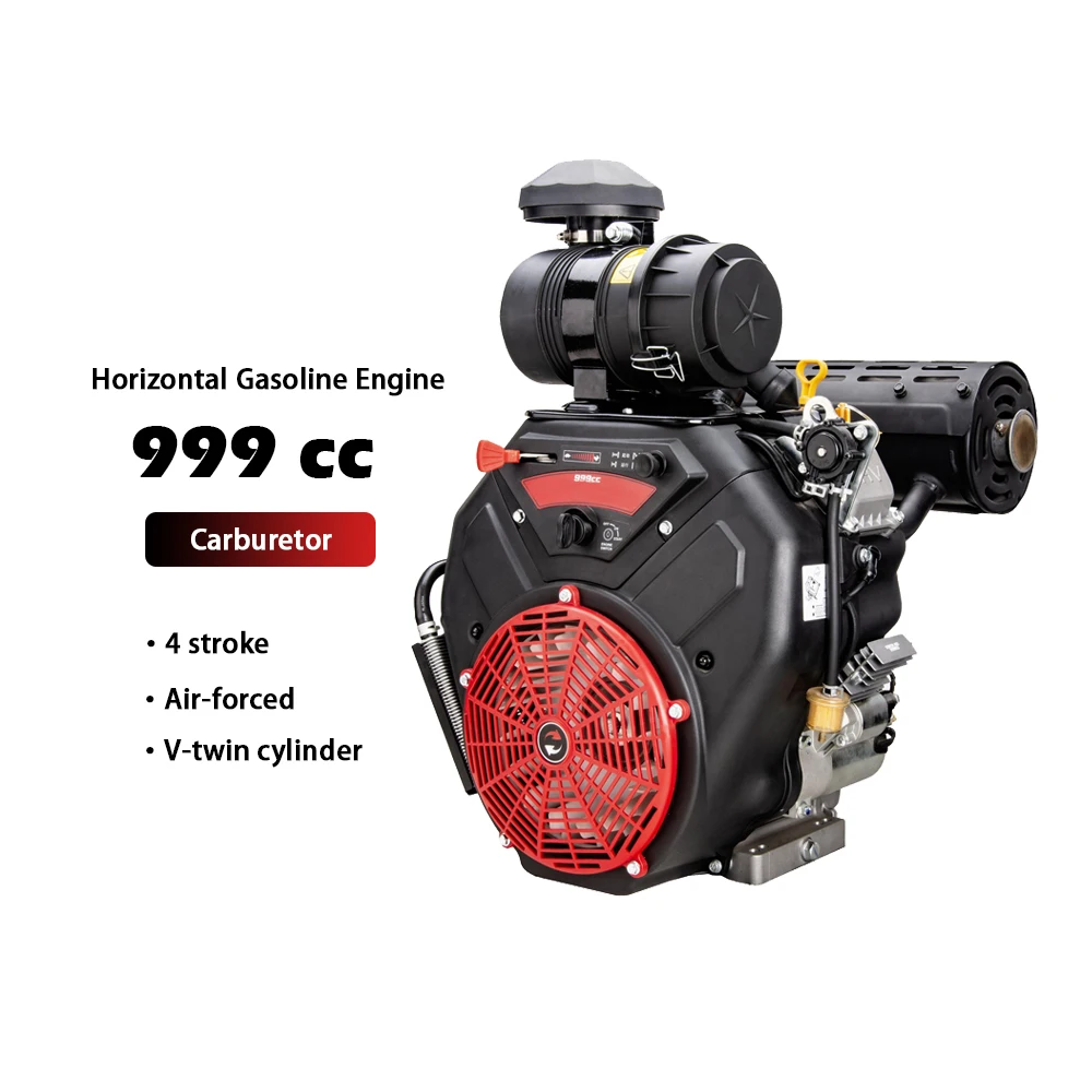 V Twin Cylinders 999CC 35HP High Output Construction Gasoline