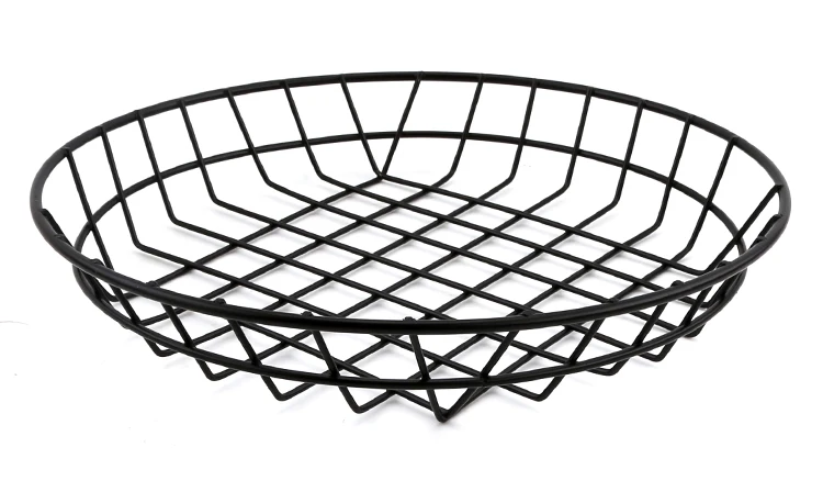 Nishi Stainless Steel Bread Basket- Large