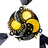 China Custom Logo Metal Craft Bronze Marathon Sports Medal with Ribbon