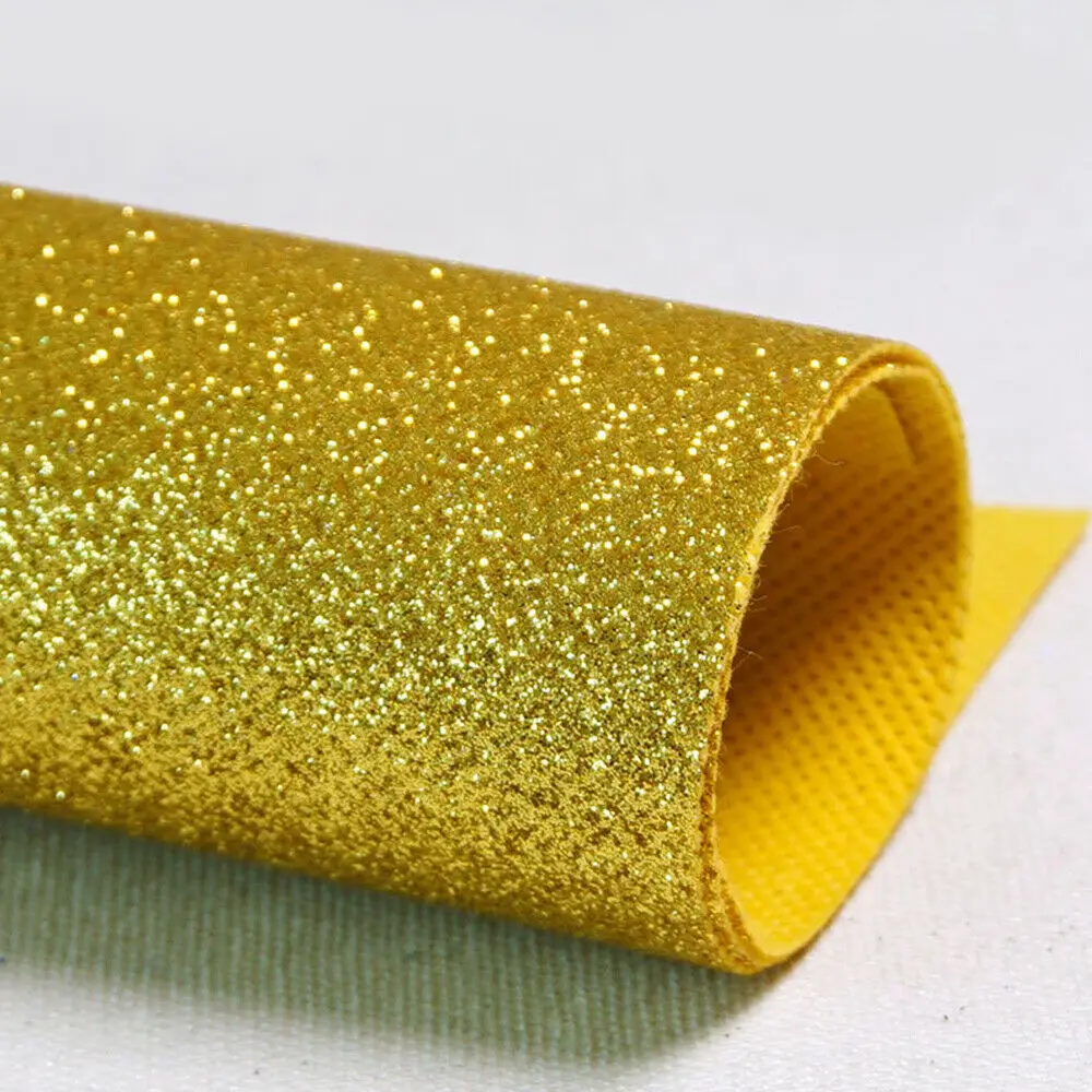 Sparkle Shiny Fine Wallpaper Glitter Fabric Chunky Glitter Fabric