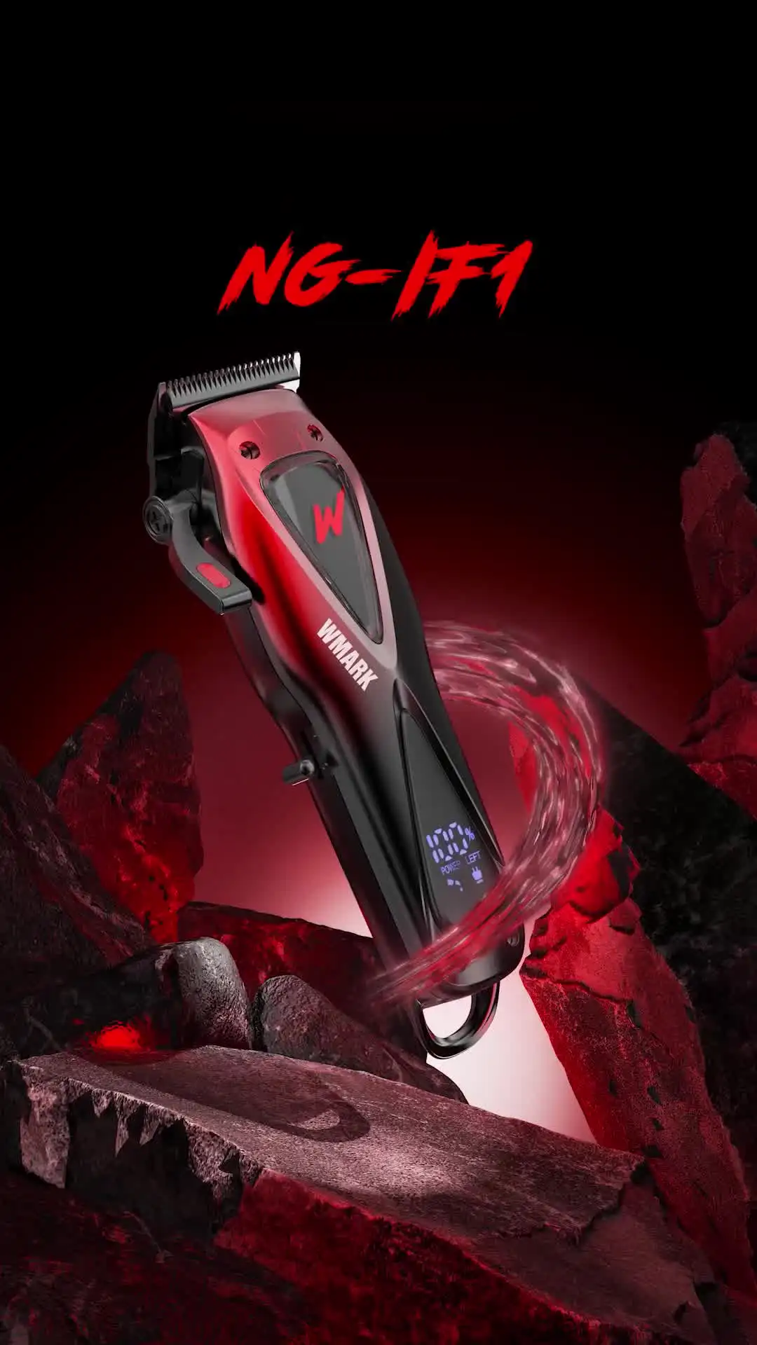 WMARK NG-IF1 Professional Hair Clipper with Max 10000RPM Motor