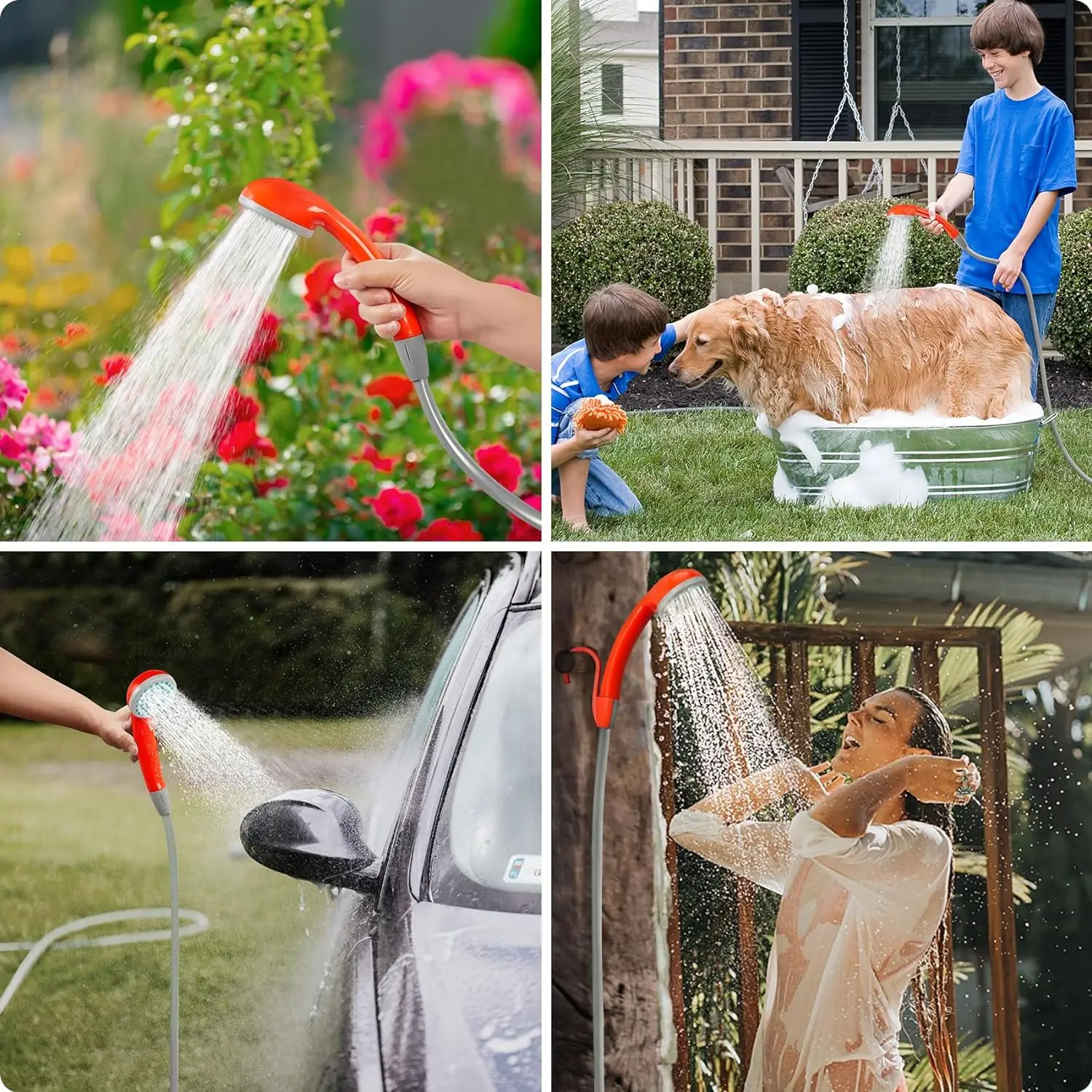DIY Updated Great Performance Real Off Grid Portable Shower for Camping, Outdoor, Emergencies supplier