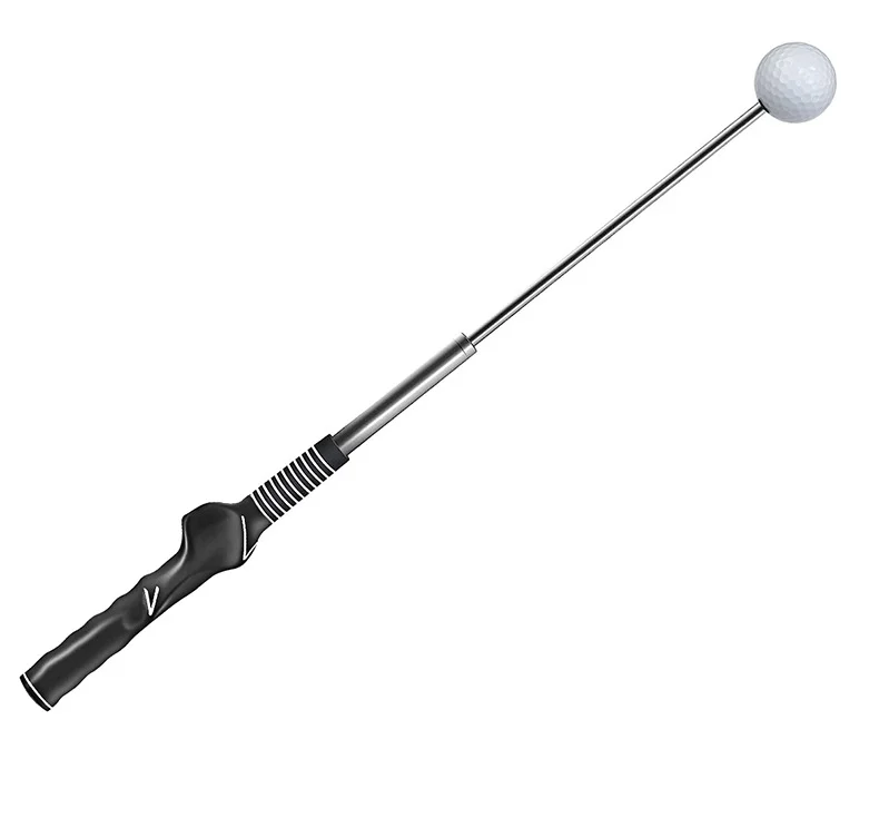 Adjustable Golf Swing Practice Club Explosive Swing Stick Telescopic