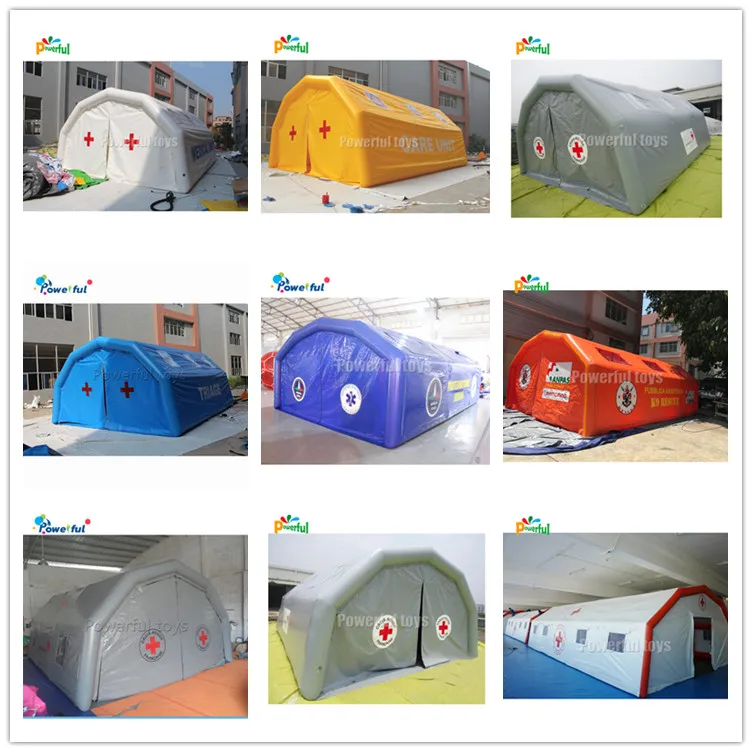 Event tent inflatable dome tent with LED light for outdoor