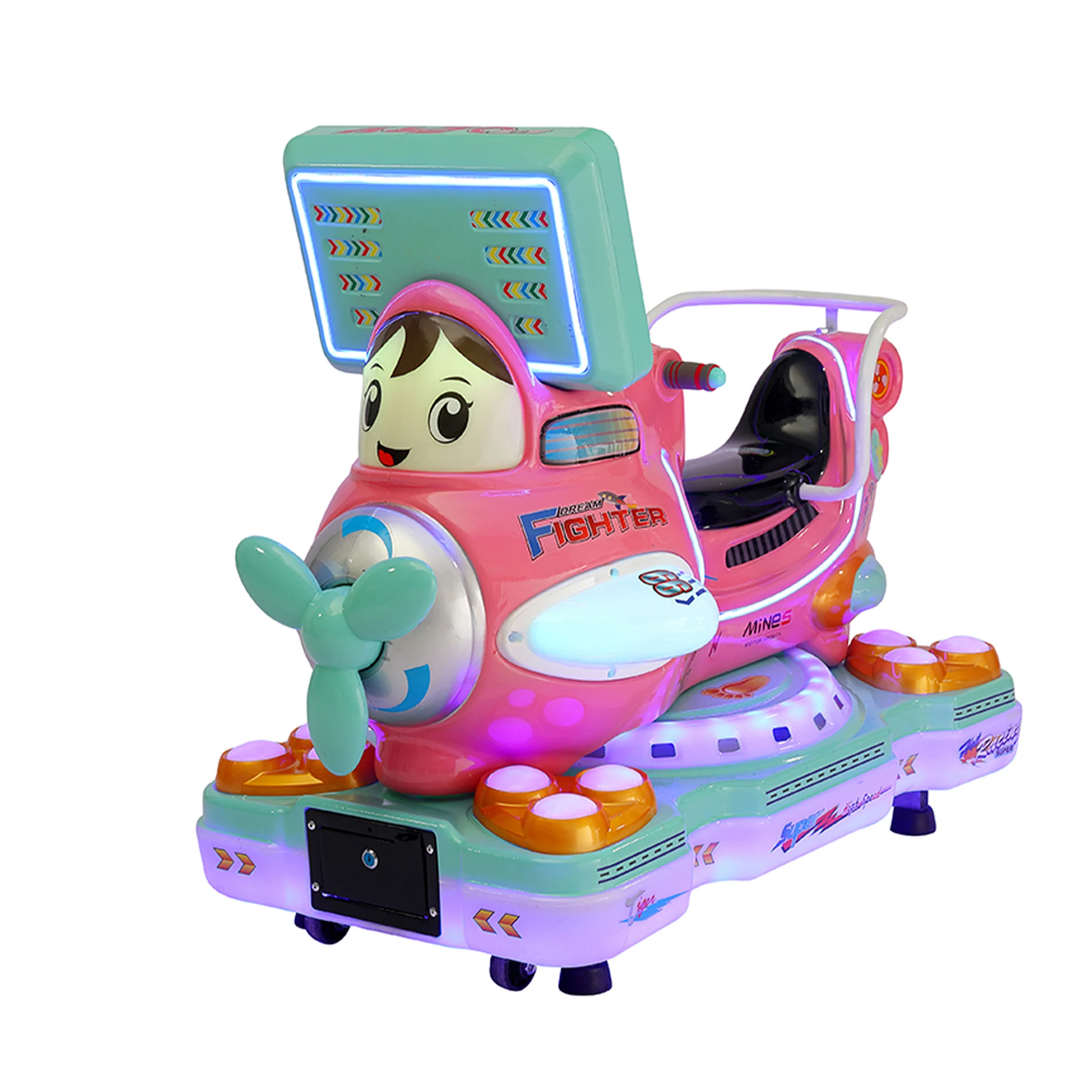 product factory price single motorcycle racing game machine coin operated arcade swaying car for shopping mall game kids english game-0