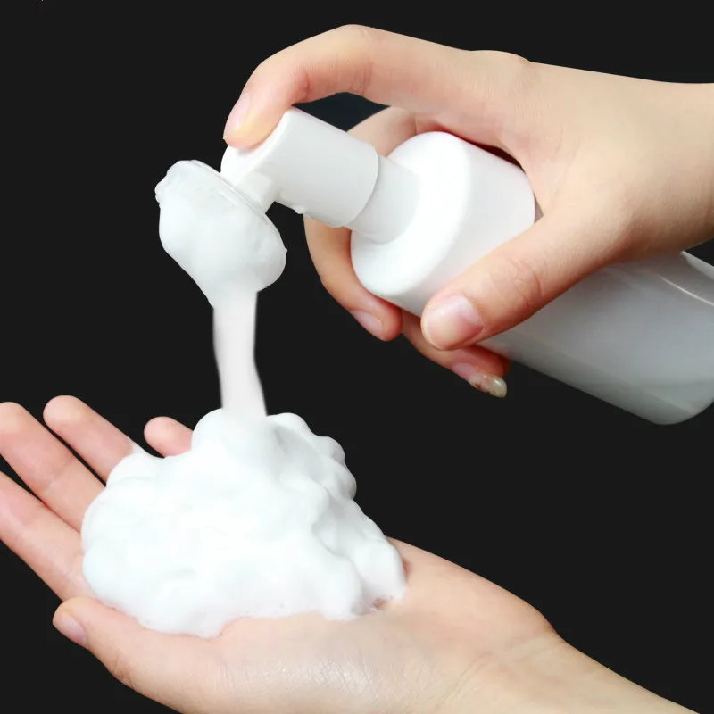 Empty Facial Mousse Foaming Soap Dispenser Hair Face Foamer Pump Bottle