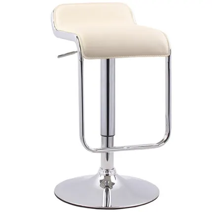 short swivel stool with back