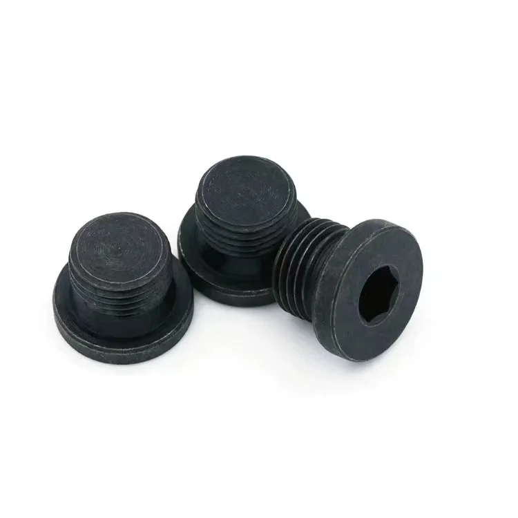 Din910 Outer Hexagonal Flange With Gasket Plug Jb Zq4451 Oil Plug Screw