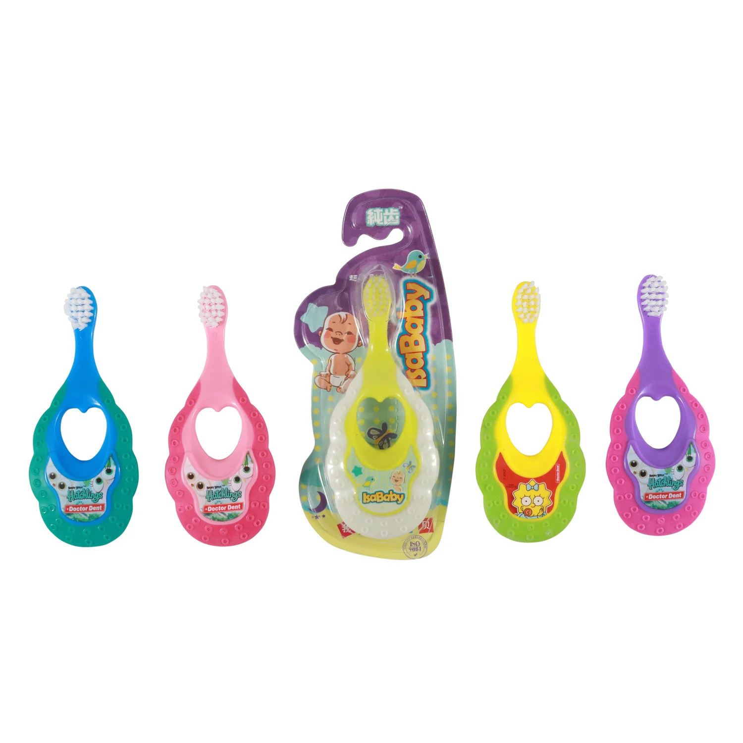 Coralclean Oem Cartoon Kids Toothbrush With Small Gift Wholesale Ultra