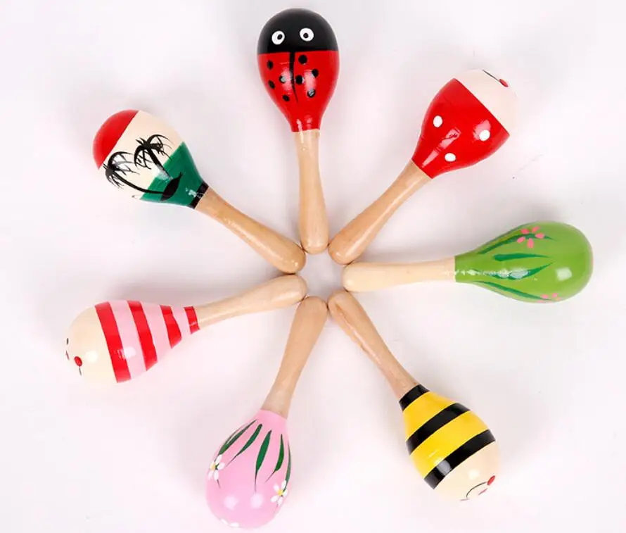 Hot Sell Wooden Maracas Custom Educational Plastic Baby Maracas Buy