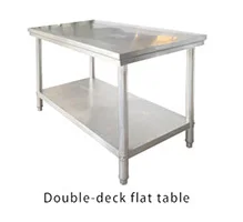 Modern Style High Gloss Adjustable foot Stainless Steel Kitchen Cabinet with four doors