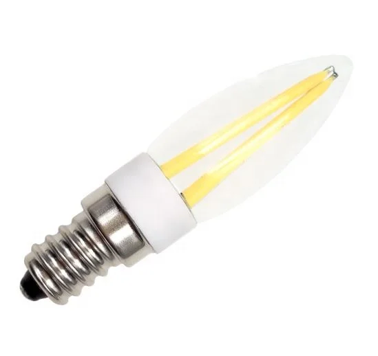E12 E14 LED Candle Filament bulb Night Light Mini LED lamp