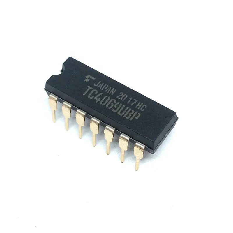 New Imported Original Tc4069ubp Tc4069 Dip14 In-line Gate/inverter Ic ...