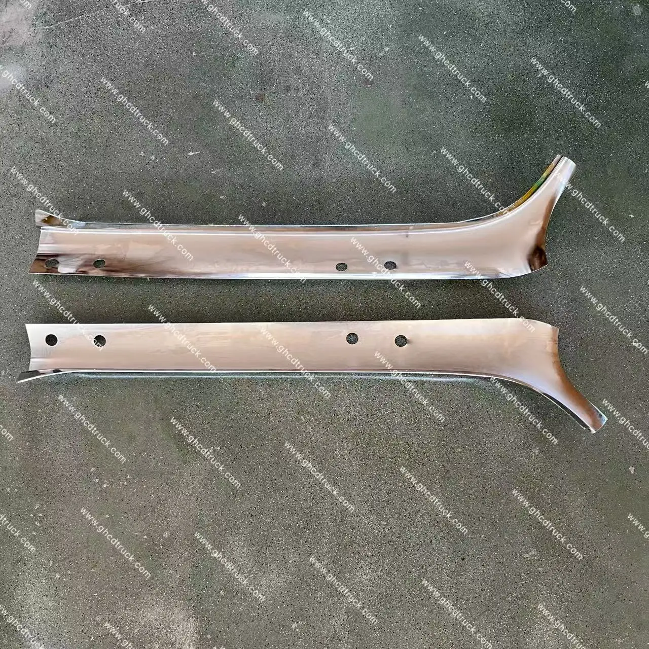 product ghcd high quality new condition chrom pillar for japanese truck for mitsubishi canter hino isuzu nissan-4