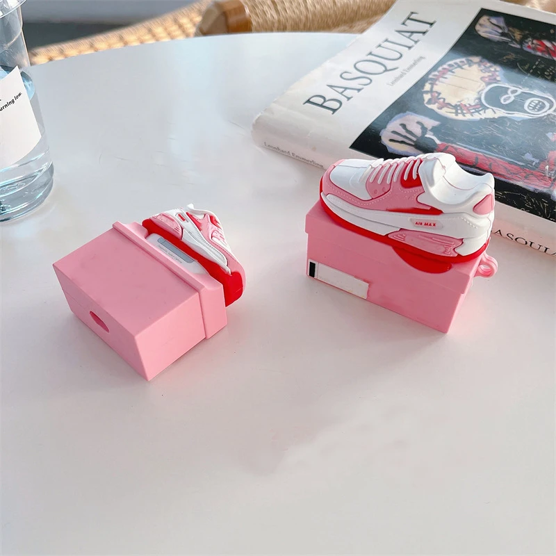 Hot Selling 3d Silicone Brand Logo Shoe Box Aj Style Sneaker Case For ...