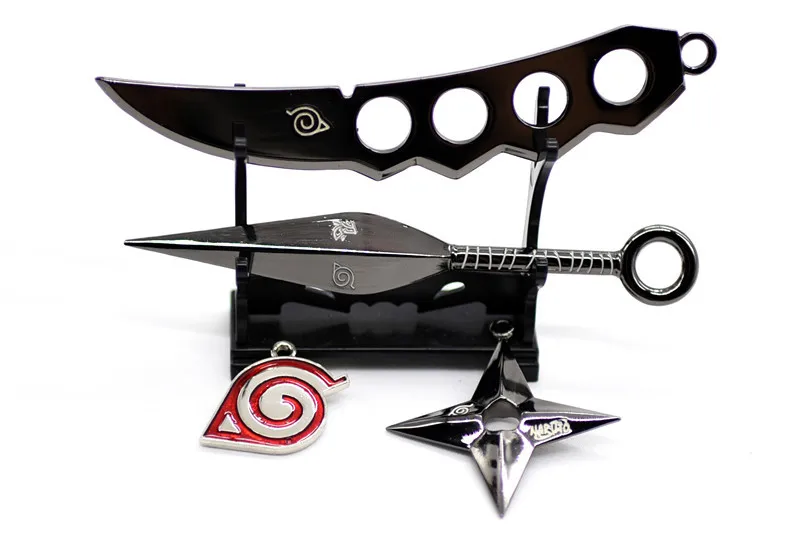 Wholesale 最畅销的铝合金火影忍者剑武器kakashi Kunai忍者图刀工具玩具 用于角色扮演礼物from M Alibaba Com