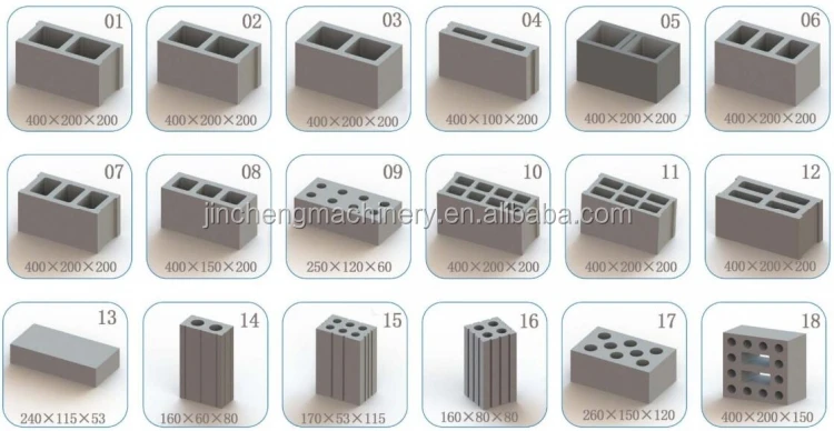 QT 4-45  concrete block making machine price in pakistan