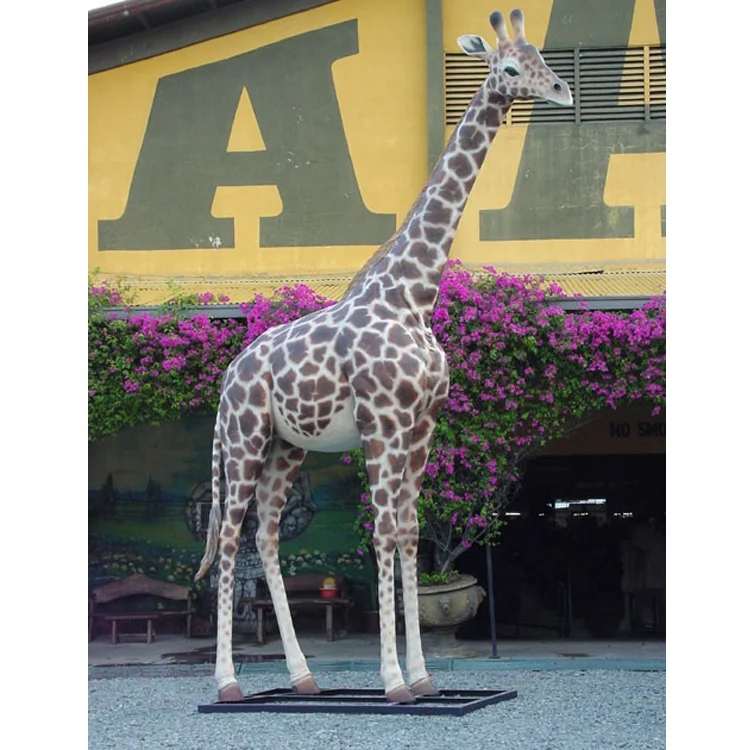 Outdoor Garden Life Size Resin Giraffe Statue For Sale Buy Life Size