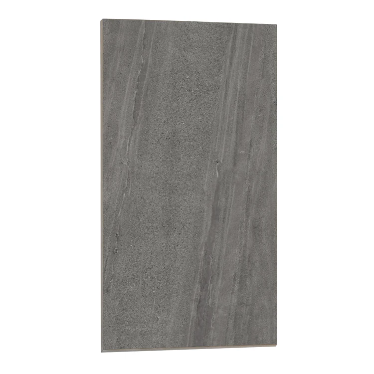 Full body 450x900mm matt porcelain wall and floor grey cement tiles