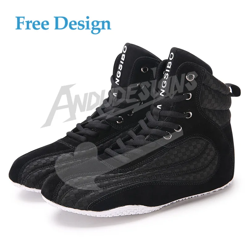 New Professional Fighting Wrestling Shoes Men Anti Slip Boxing